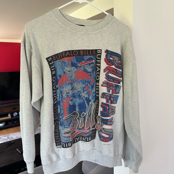 Vintage 90s Buffalo Bills Magic Johnson crewneck sweatshirt - Picture 6 of 11